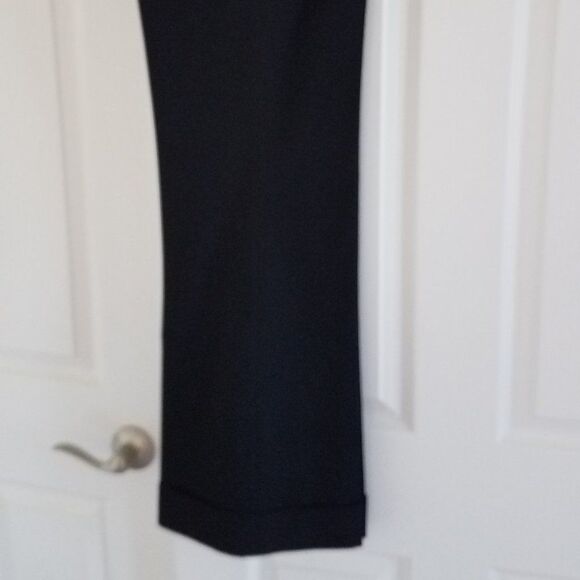 Wide legs pants with cuffed hem - Picture 2 of 5